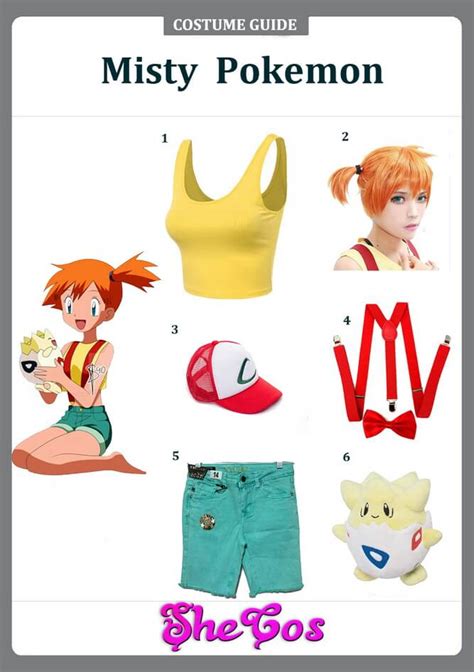 Misty Costume Guide